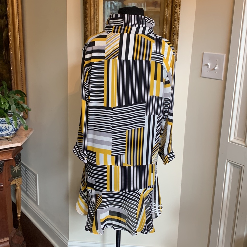 Retro Button-Down Blouse - image 4